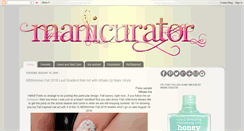 Desktop Screenshot of manicurator.com